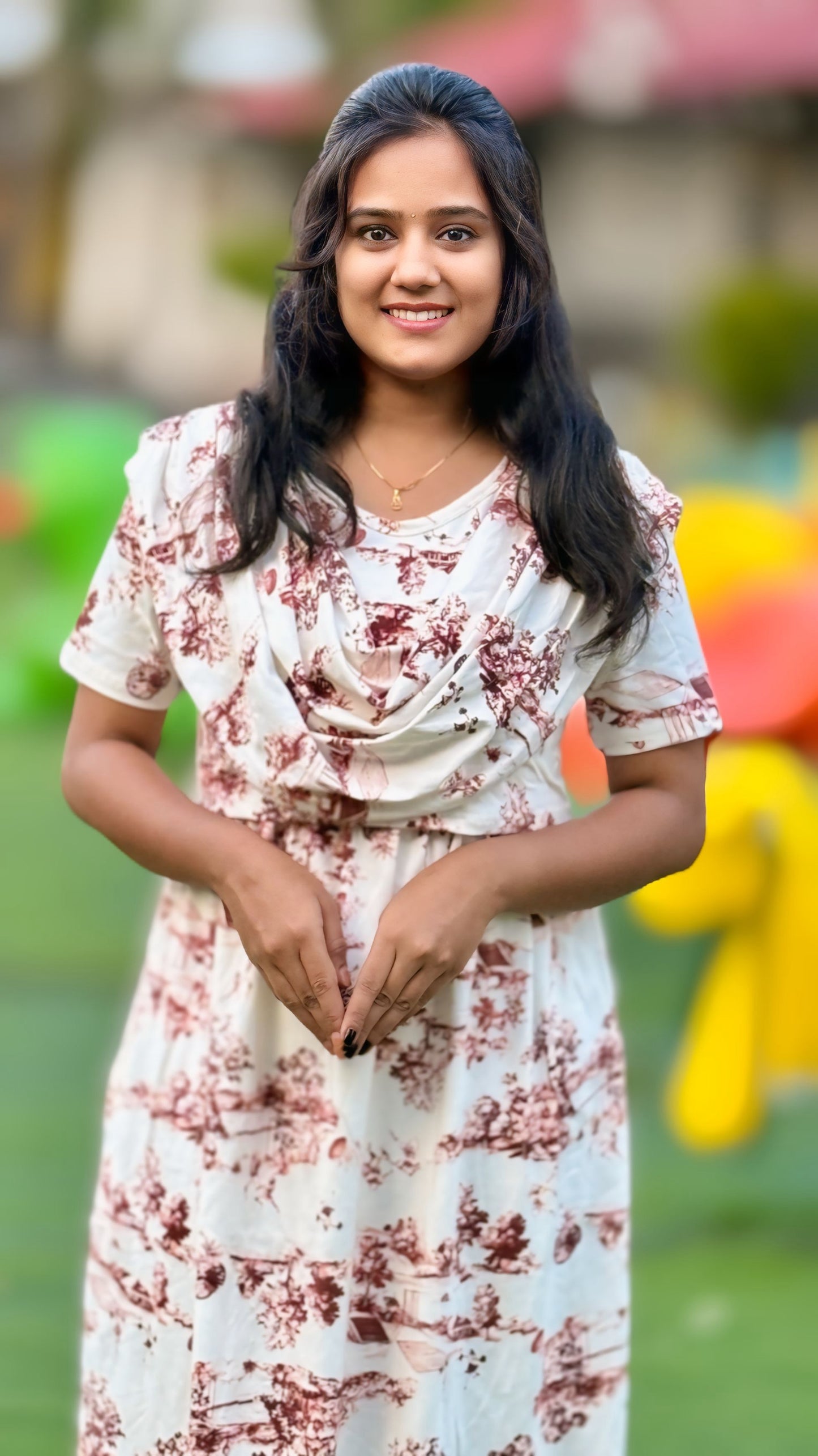 Bronze Brown (Zipless Maternity Shawl)