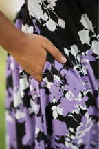 Noir Petal   (Zipless Maternity)