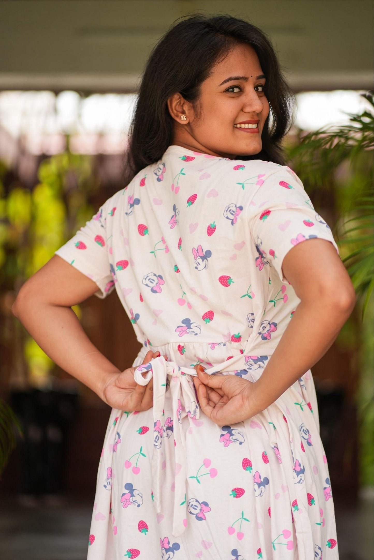 Berry Minnie (Zipless Maternity Shawl)