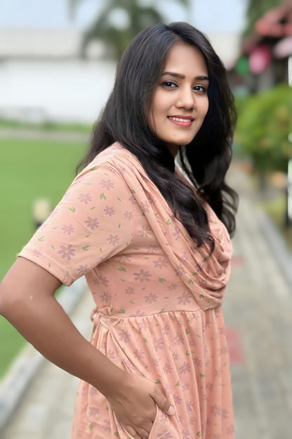 Peachora (Casual Loungewear Shawl)