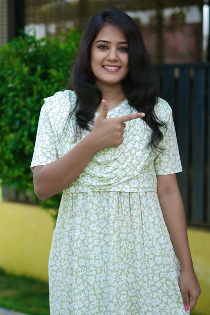 Leafelle (Zipless Maternity Shawl)