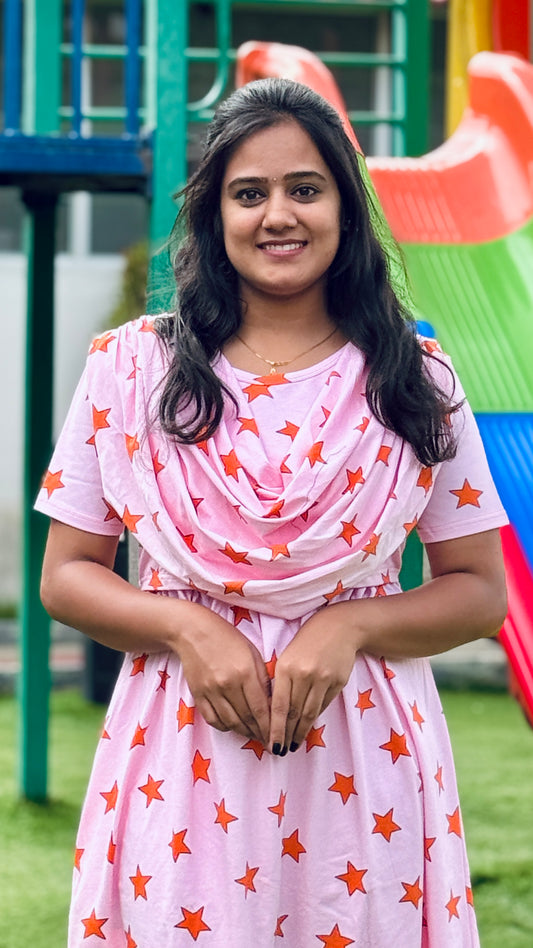 Zipless Maternity Shawl