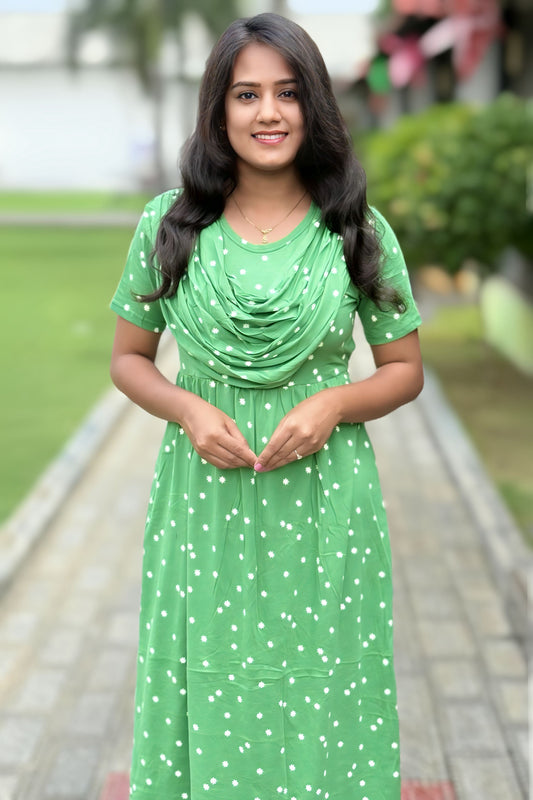 Go Green (Casual Loungewear Shawl)