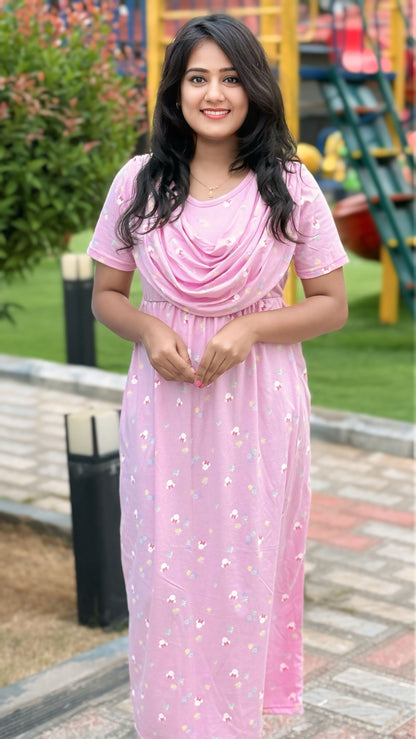 Pink Whisper (Casual Loungewear Shawl)