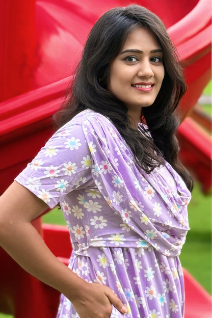 Zipless Maternity Shawl