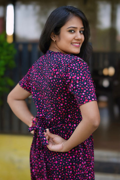 VivaDots (Zipless Maternity Shawl)