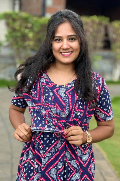 Zipless Maternity Shawl