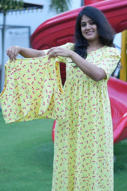 Lemon Luxe (CASUAL LOUNGEWEAR COAT)