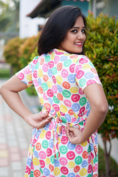 Smiley (Casual Loungewear Shawl)