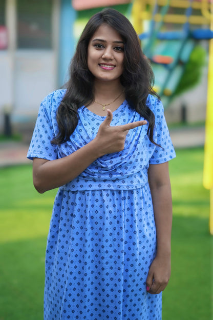 Latticea (Zipless Maternity Shawl)