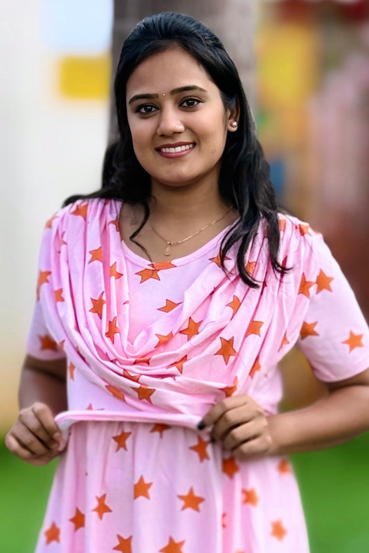 Zipless Maternity Shawl