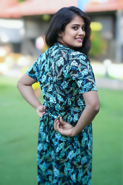 LeafVogue (Zipless Maternity Shawl)