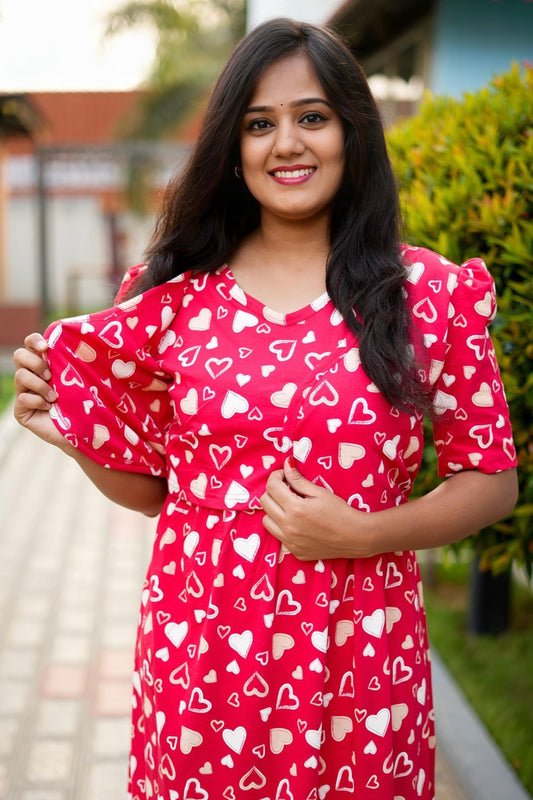 MATERNITY ATTACHED COAT (Heartful)