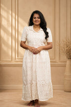 Muslin Cotton-Earthy Linear