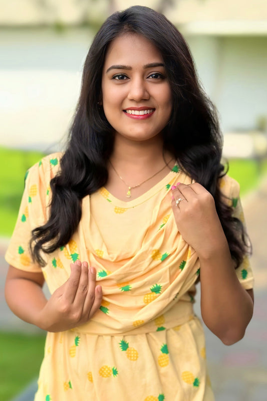 PineGlow (Zipless Maternity Shawl)