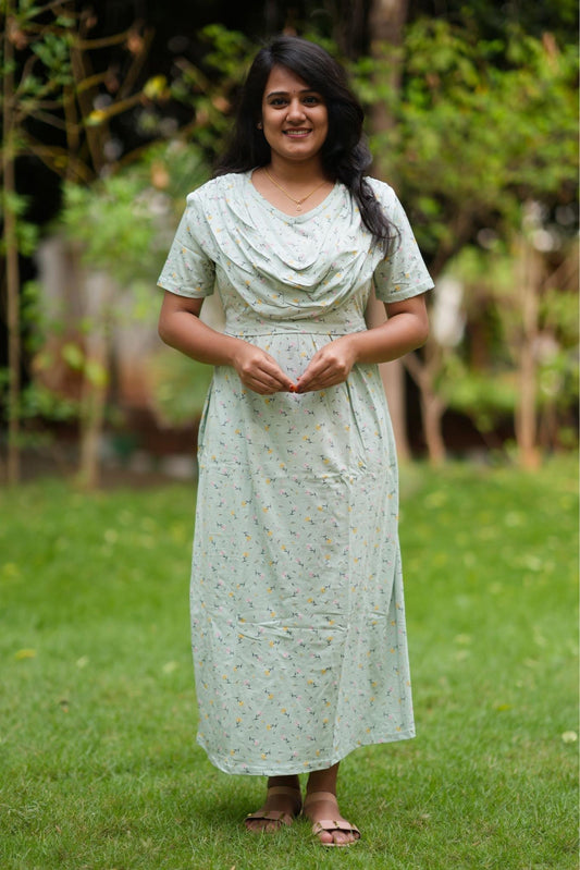 LuxeMint (Zipless Maternity Shawl)