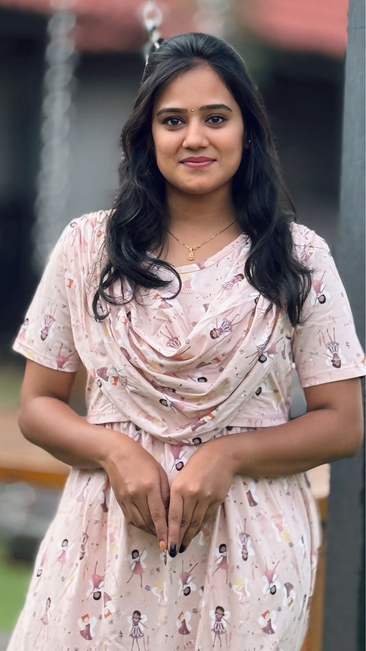 Barbie Sole (Zipless Maternity Shawl)