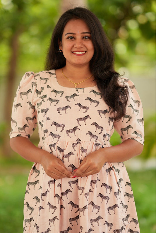 Muslin Cotton-Safari Blush