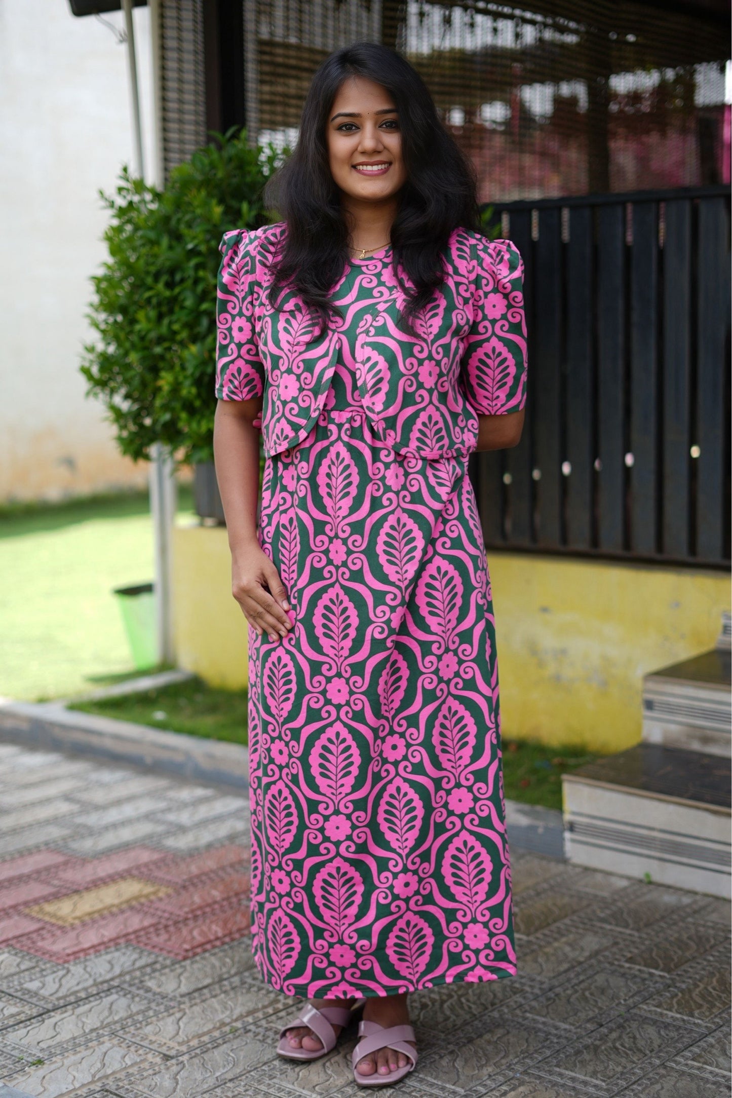 NON MATERNITY COAT (Classic Leaf)