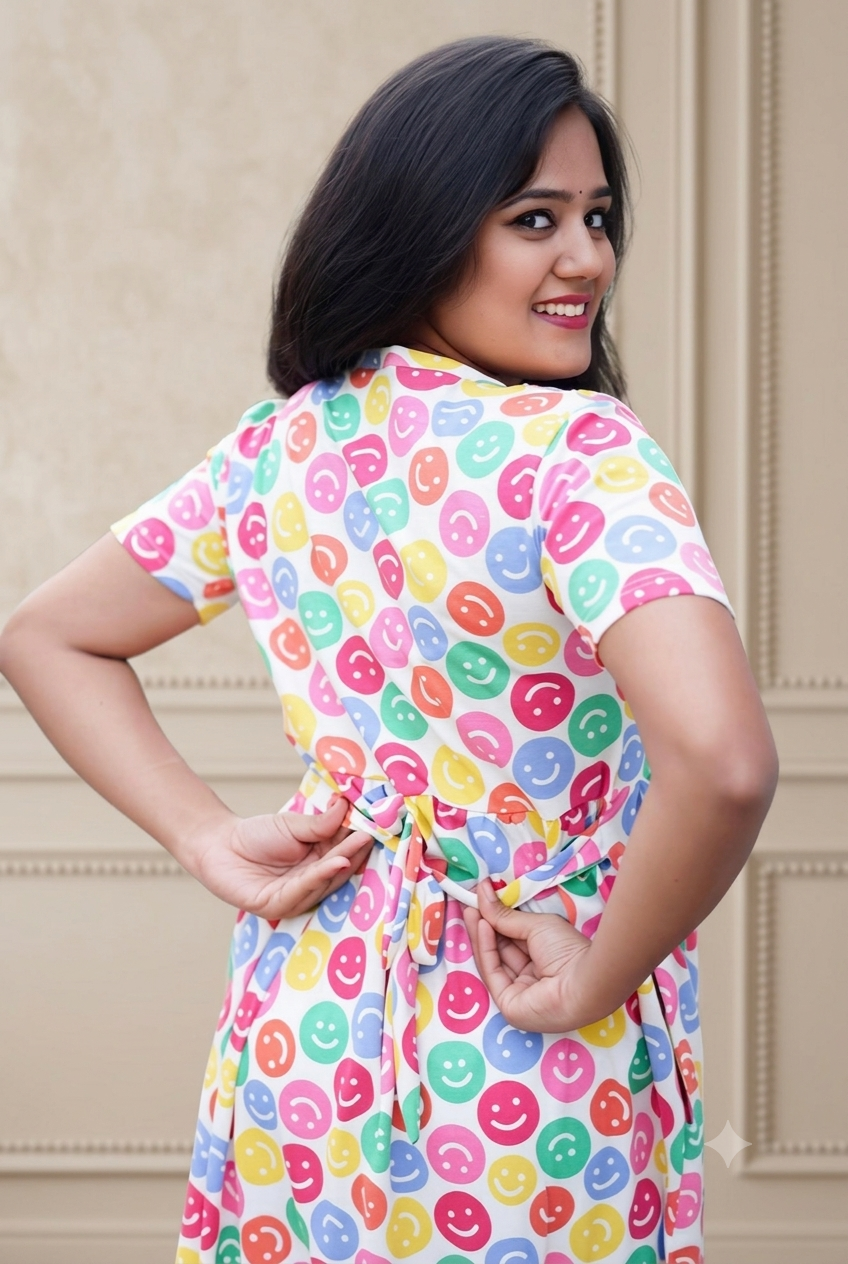 Smiley (Casual Loungewear Shawl)
