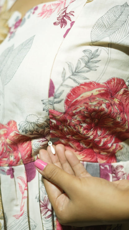 Maternity Cotton Kurti (Rosaluxe)