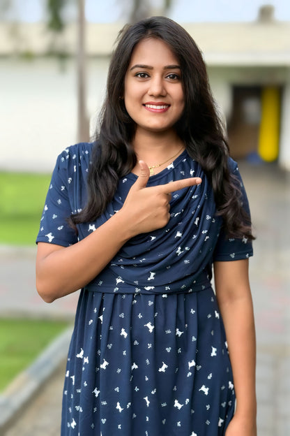 Stylora (Zipless Maternity Shawl)