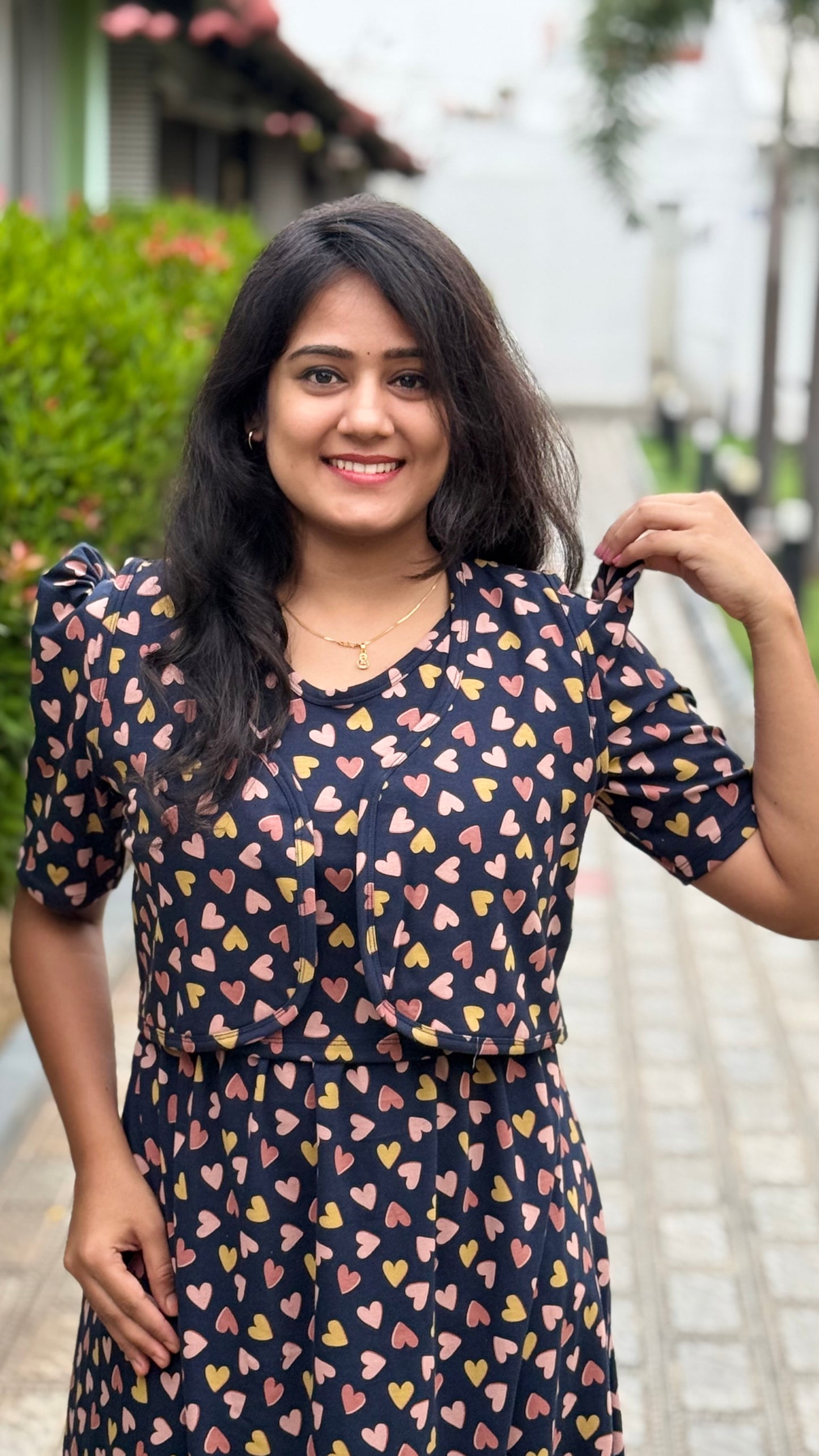 (MATERNITY WITH COAT ( HEARTIQUE )