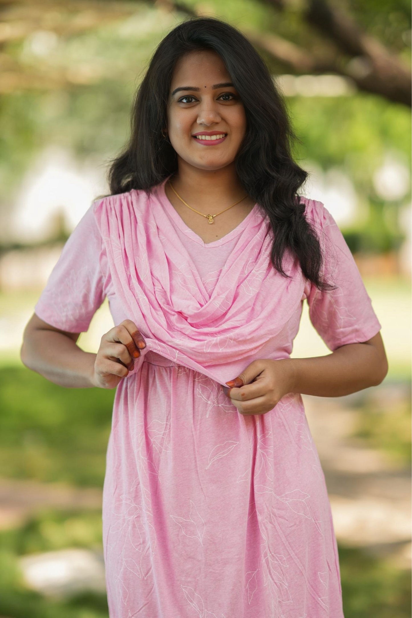 🩷PINKORA🩷 (Zipless Maternity Shawl)