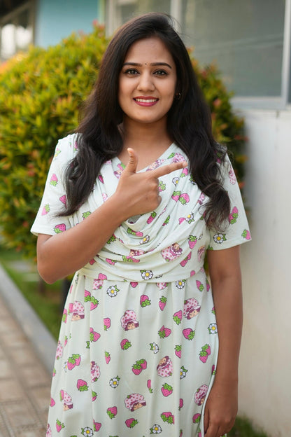 Softie (Zipless Maternity Shawl)