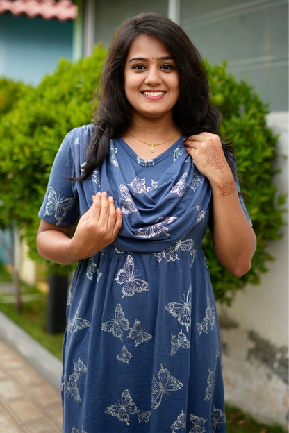 Flutter (Casual Loungewear Shawl)