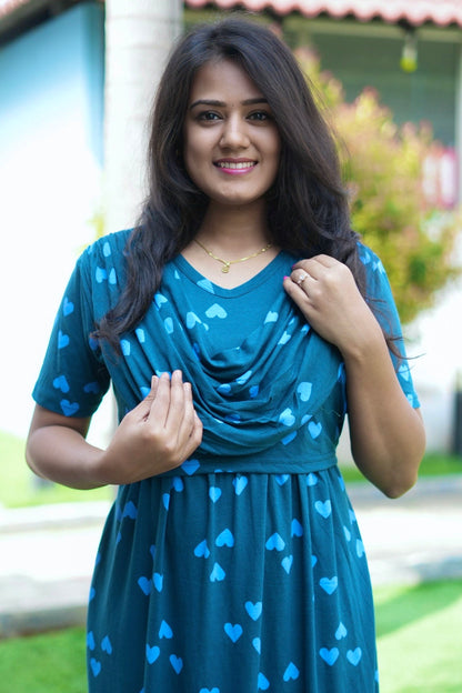 Serapha (Zipless Maternity Shawl)