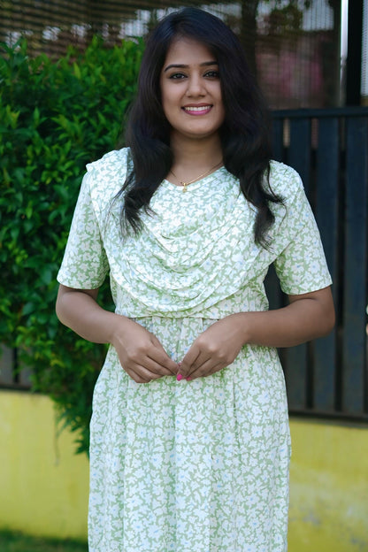 Leafelle (Zipless Maternity Shawl)