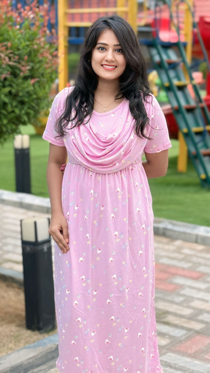 Pink Whisper (Casual Loungewear Shawl)