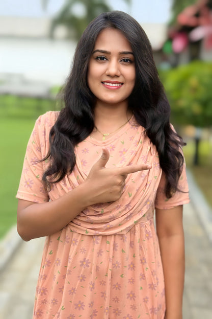 Peachora (Casual Loungewear Shawl)