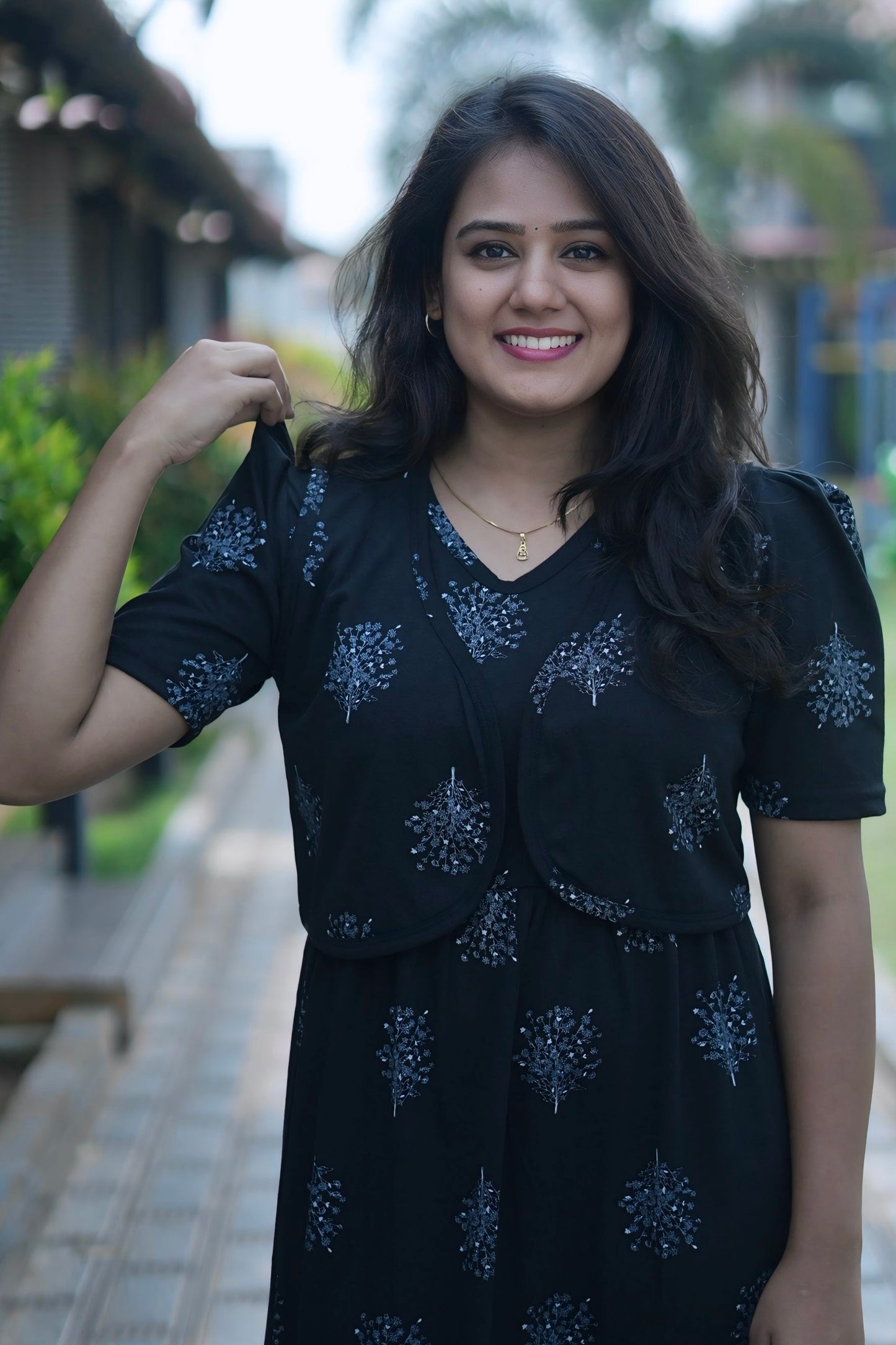 LuxeShadow (CASUAL LOUNGEWEAR COAT)