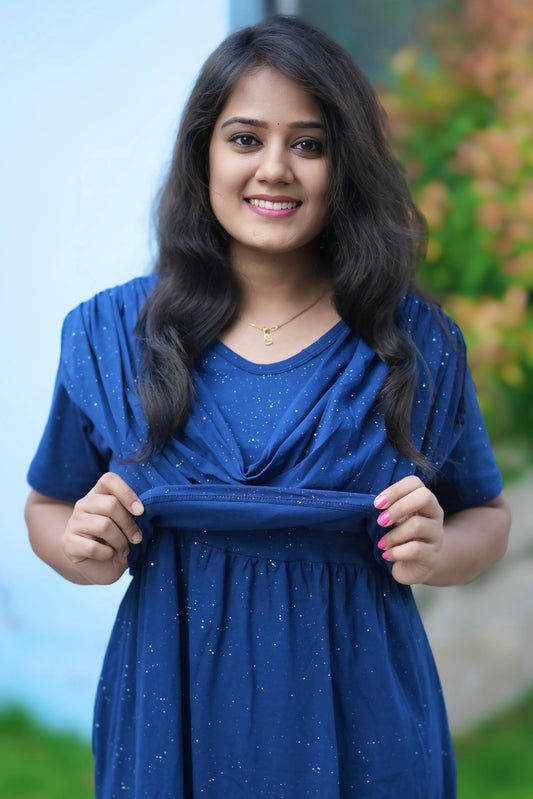 Glintora (Zipless Maternity Shawl)