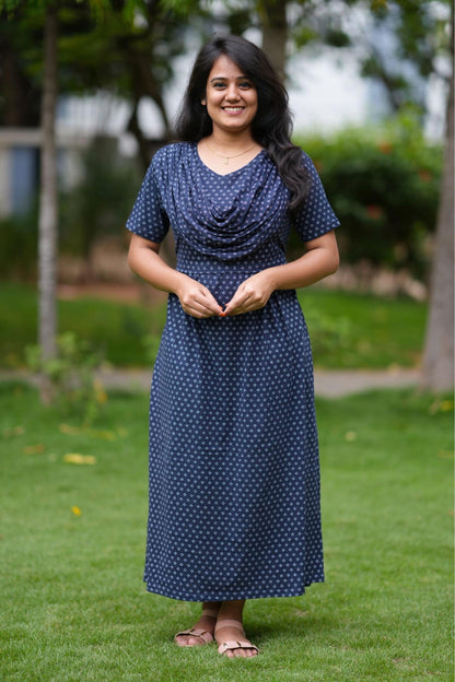 Starry Night   (Zipless Maternity Shawl)