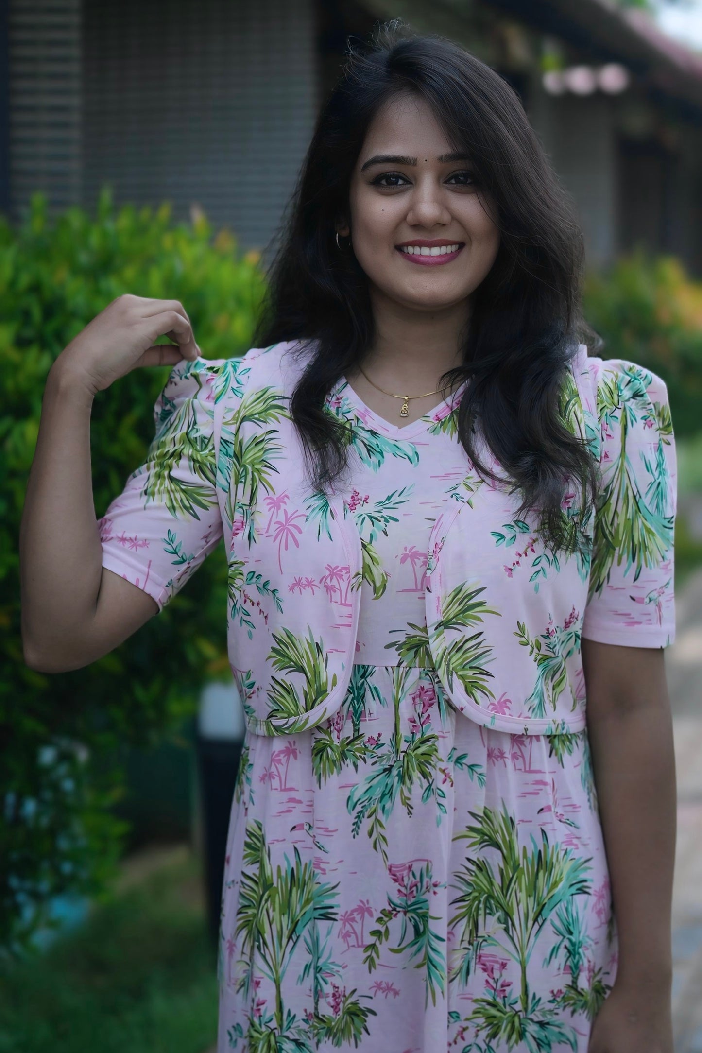 Pink Paradise (CASUAL LOUNGEWEAR COAT)