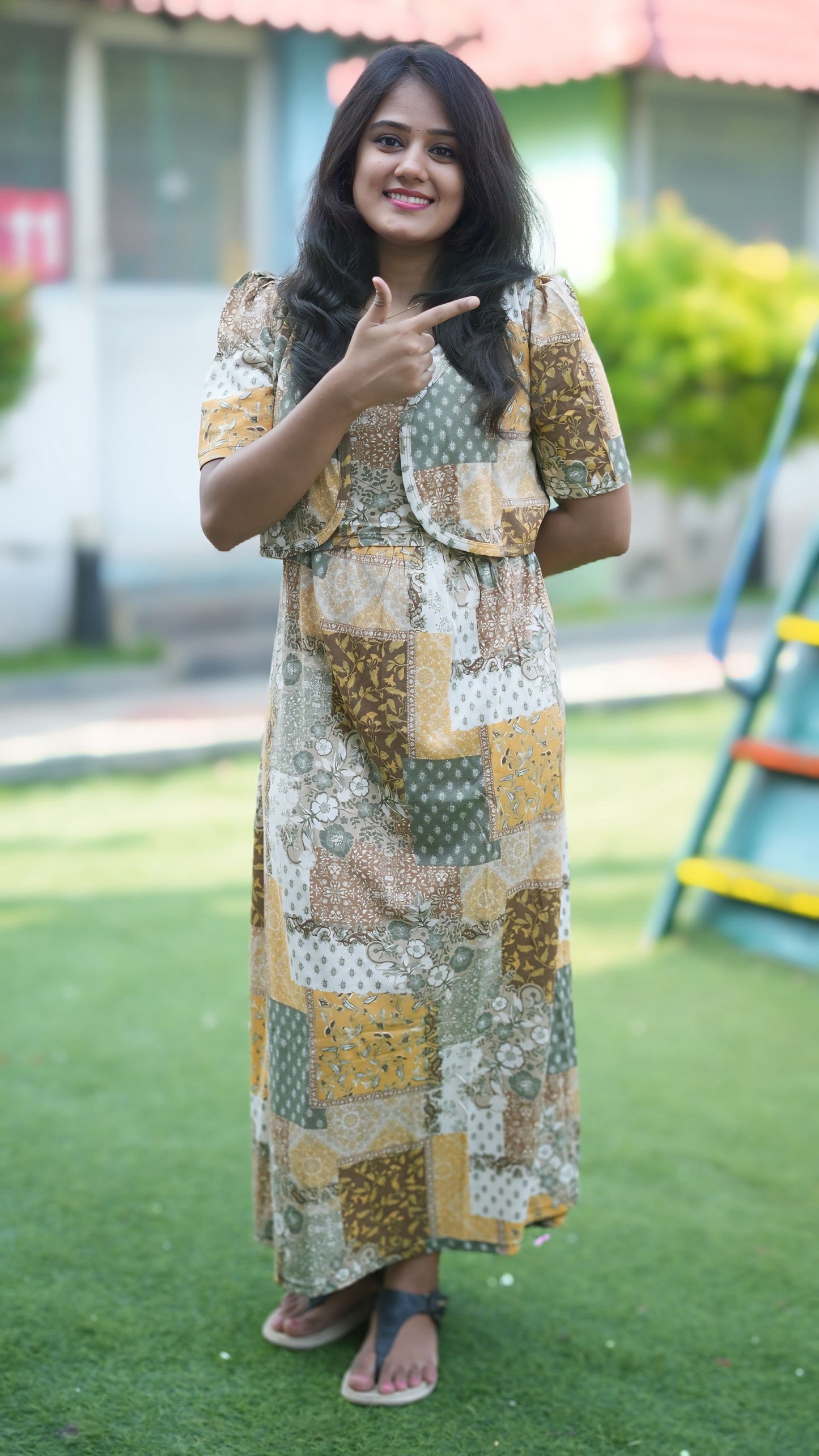 MATERNITY COAT (PatchLuxe)