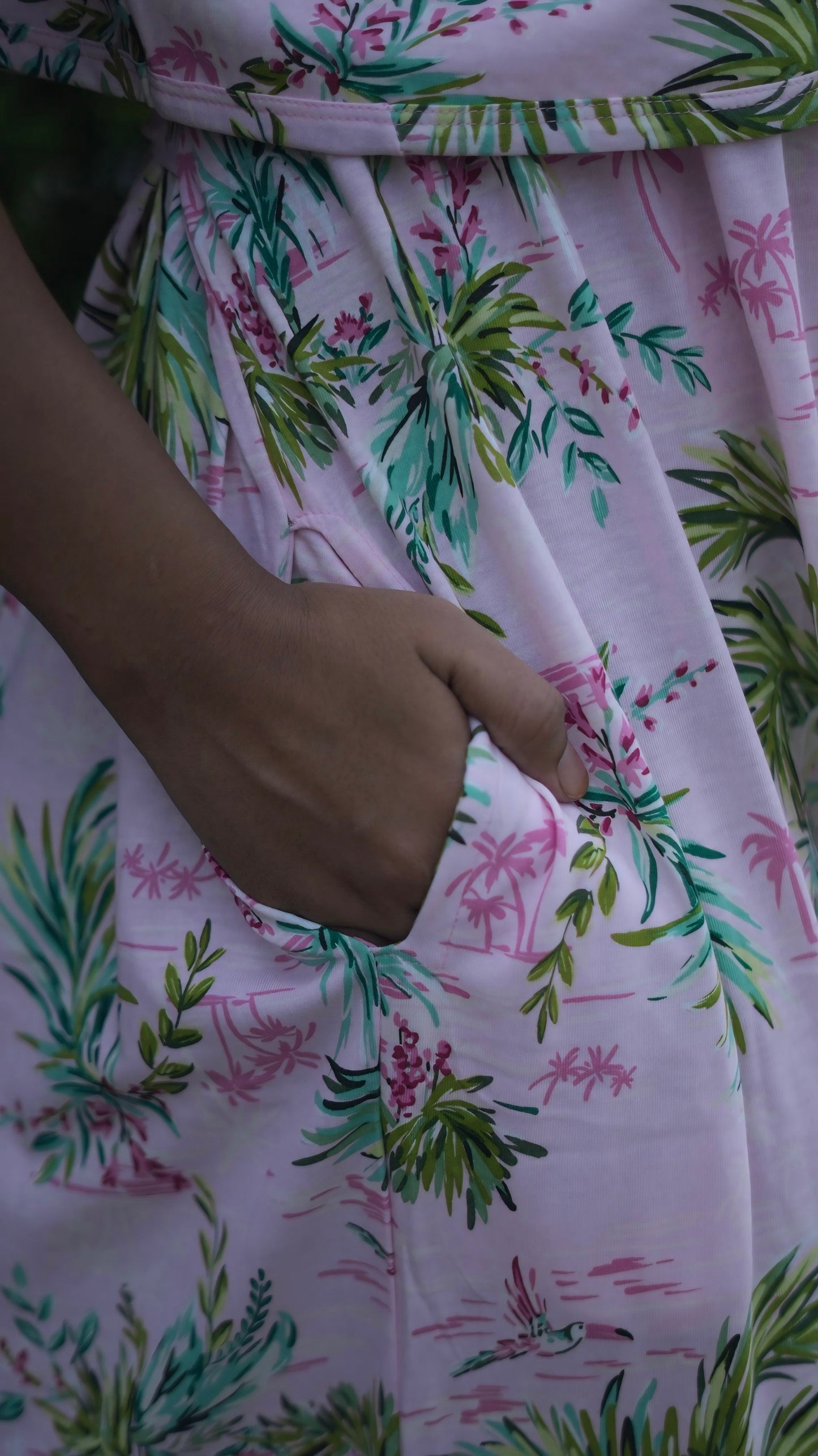 RosalPalm (CASUAL LOUNGEWEAR COAT)