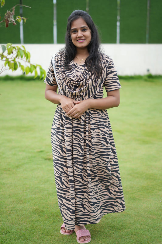 Dupatta Zipless Maternity with Bronzie Grand