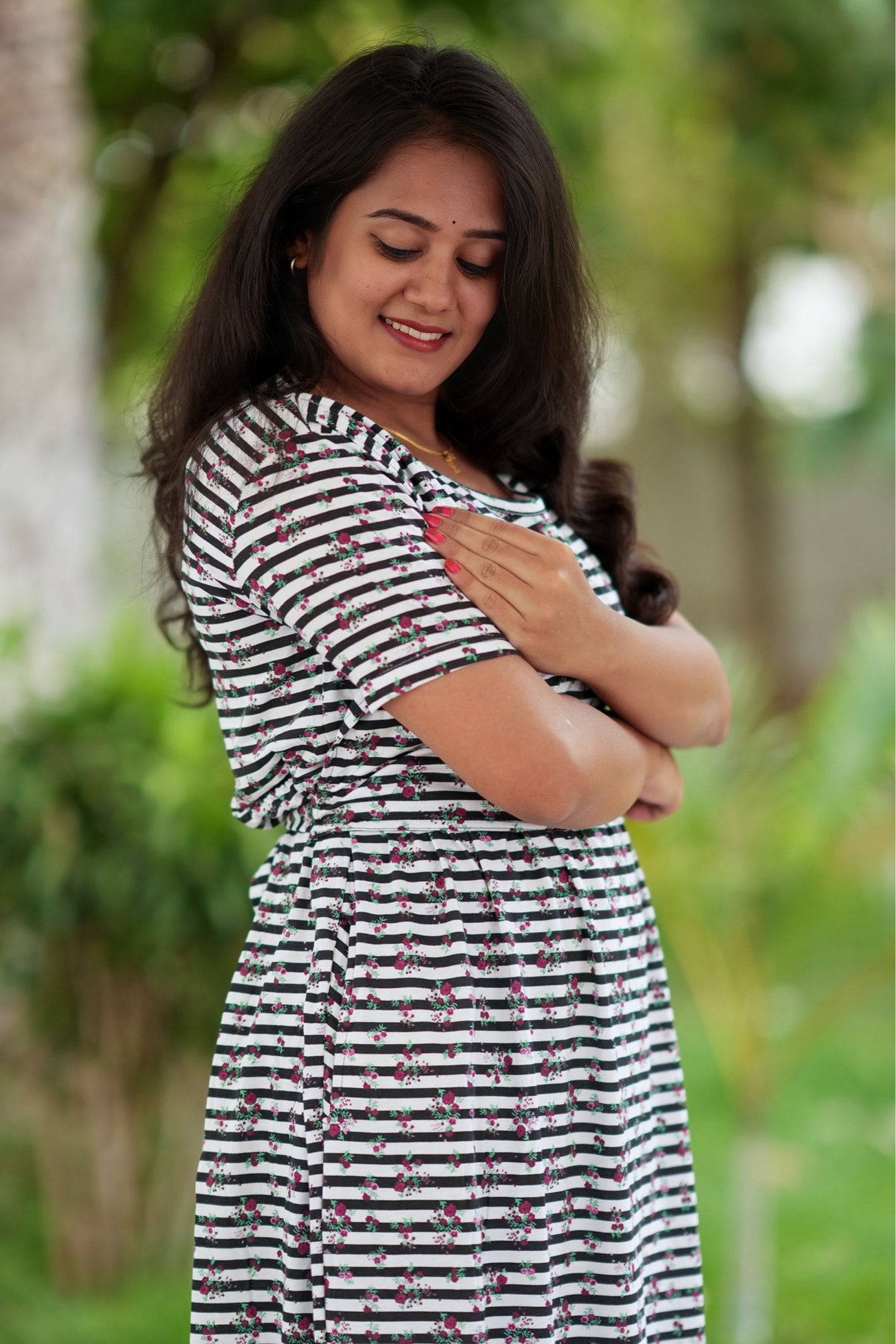 Pre Book - Rosé Stripe (Feeding Cover)