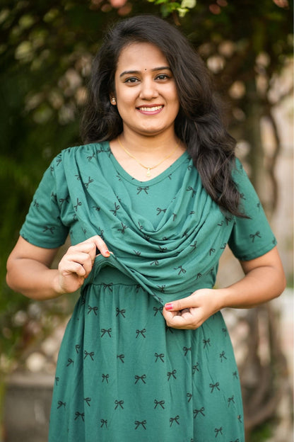 Green Grace (Zipless Maternity Shawl)