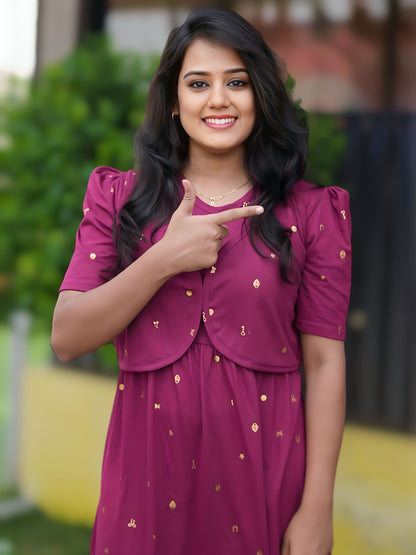 Royalia (CASUAL LOUNGEWEAR COAT)