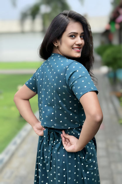 Heartsy (CASUAL LOUNGEWEAR COAT)