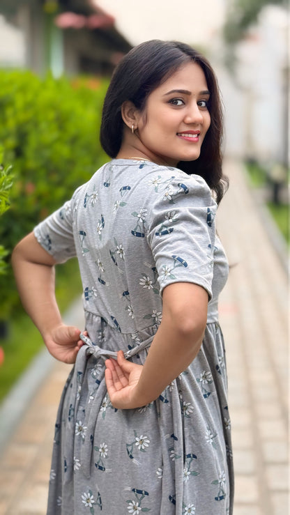 Silver Bloom (ZIPLESS MATERNITY)