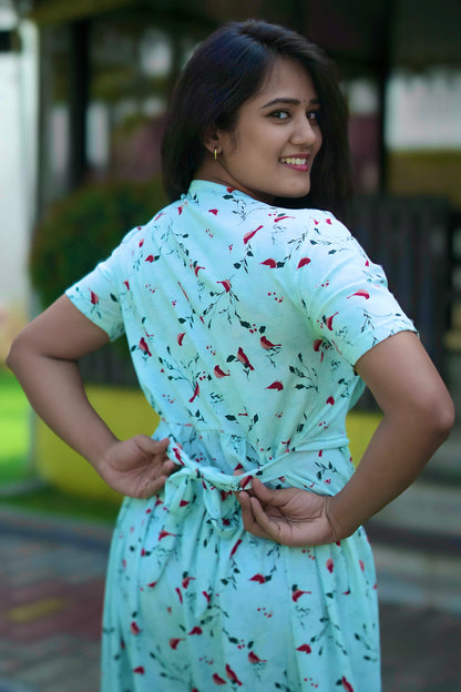 Orchid (Zipless Maternity Shawl)