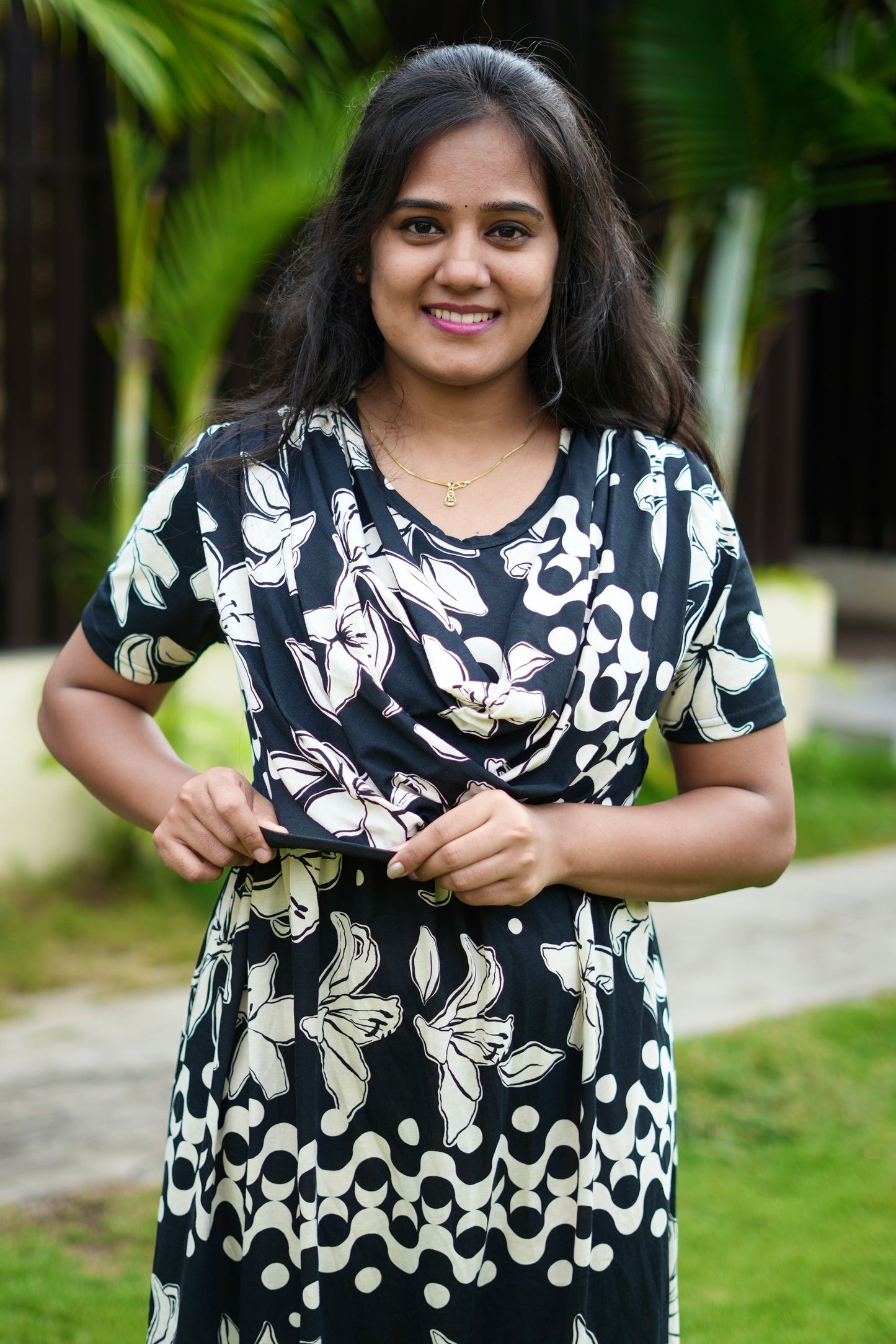 Zipless Maternity Shawl