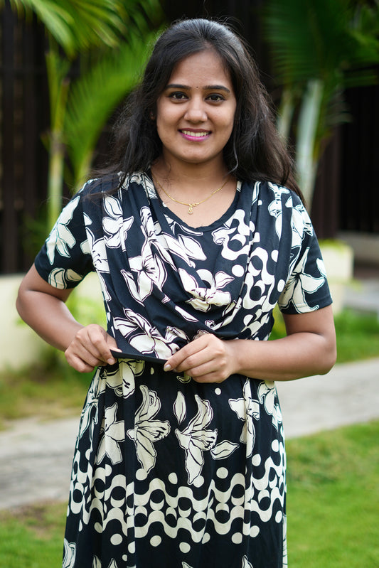 Zipless Maternity Shawl