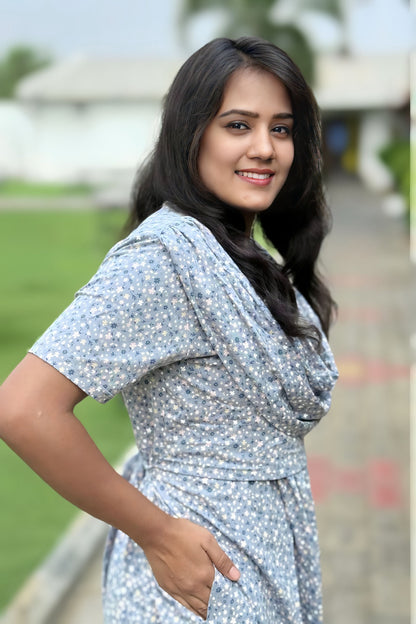 Zipless Maternity Shawl